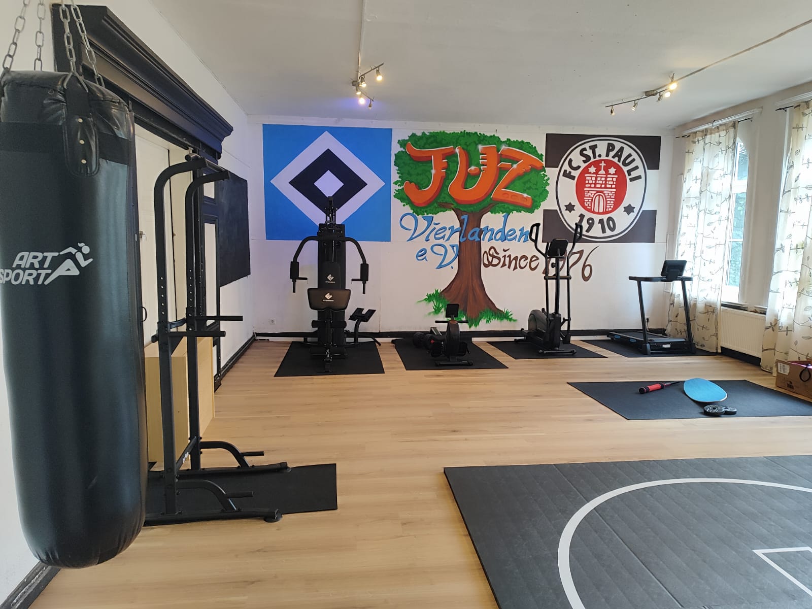 Gym & Box-Bereich